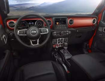 Painel frontal 2020–23 Jeep Gladiator Rubicon [North America] (JT) '2019–23