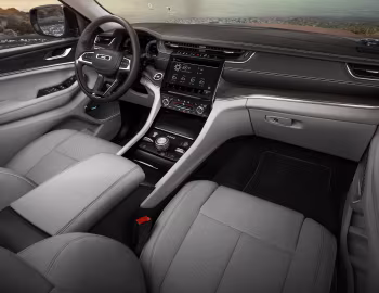 Painel frontal 2021–pr. Jeep Grand Cherokee L Overland [North America] (WL) '2021–pr.