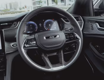 Interior Jeep Grand Cherokee Overland [Australia] (WL) '2023–pr.