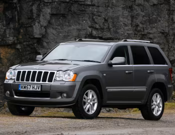 Jeep Grand Cherokee Overland [UK-spec] (WK) '2008–10