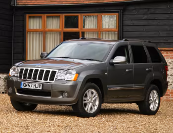 Jeep Grand Cherokee Overland [UK-spec] (WK) '2008–10