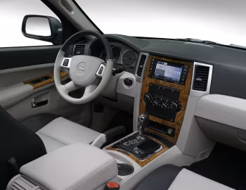 Interior Jeep Grand Cherokee Overland [EU-spec] (WK) '2007–10