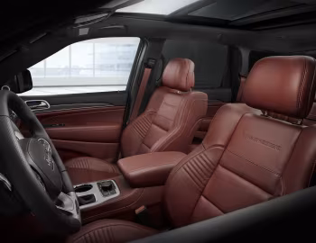 Interior 2018–21 Jeep Grand Cherokee Trackhawk [North America] (WK2) '2017–21