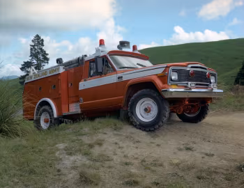 Jeep J20 Firetruck [New Zealand] '1982
