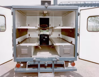 Interior 1976 Jeep J20 US Air Force Ambulance
