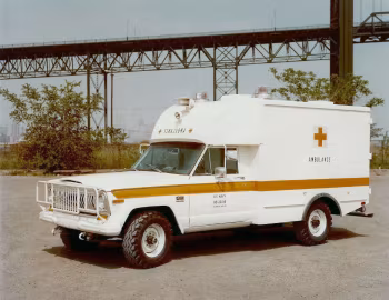 1976 Jeep J20 US Navy Ambulance