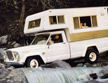1966 Jeep J4000 Gladiator Camper-Trailer