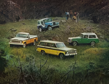 Jeep Model Range '1973