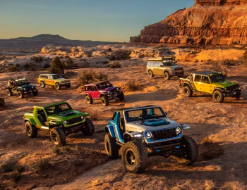 Jeep Cherokee, Jeep Wrangler, Jeep Grand Wagoneer, Jeep Gladiator