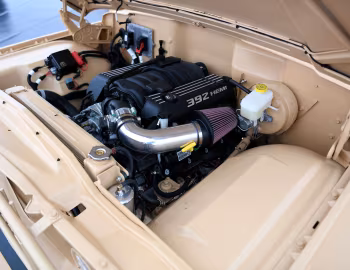 Sob o capô Kaiser Jeep M725 Concept '11.2021