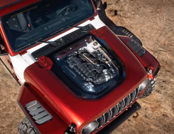 Sob o capô Jeep Low Down Concept (JL) '03.2024