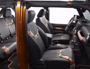 Интерьер Jeep Wrangler Unlimited Rubicon "Moparized" (JK) '03.2014