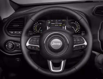 Painel frontal Jeep Renegade Trailhawk Plug-in Hybrid Prototype (BU) '03.2019