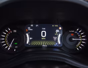 Painel Jeep Renegade Trailhawk 4xe [UK-spec] (BU) '2020–25