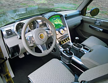 Painel frontal Jeep Rescue Concept '01.2004