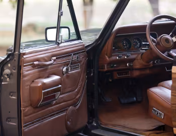 Interior 1981 Jeep Wagoneer Limited