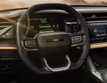 Painel frontal Jeep Wagoneer S Trailhawk Concept (KM) '05.2024