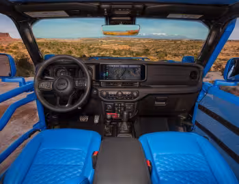 Painel frontal Jeep Wrangler 4xe Blueprint Concept (JL) '04.2025