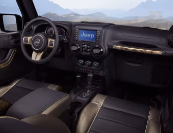 Painel frontal Jeep Wrangler Dragon Concept (JK) '04.2012