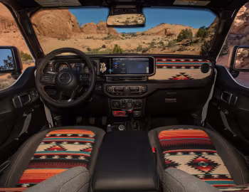 Painel frontal Jeep Wrangler Laredo Concept (JL) '03.2026
