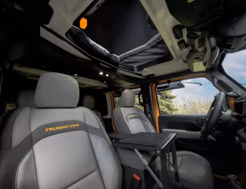 Interior Jeep Wrangler Rooftop Tent Concept by JPP (JL) '05.2025