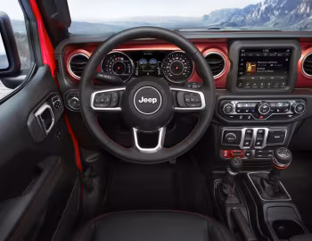 Painel frontal 2018–23 Jeep Wrangler Rubicon [North America] (JL) '2018–23