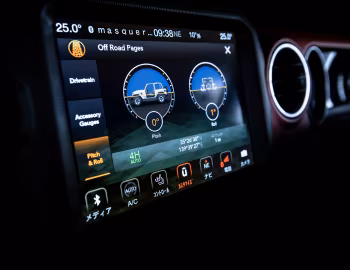 Interior Jeep Wrangler Rubicon [Japan] (JL) '2018–23