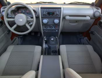 Interior 2007–10 Jeep Wrangler Rubicon [North America] (JK) '2006–10