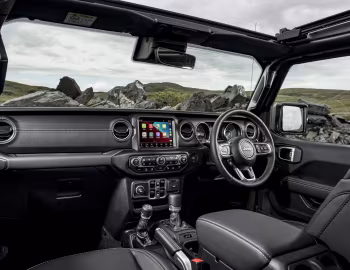 Painel frontal Jeep Wrangler Unlimited "80th Anniversary" [UK-spec] (JL) '2021
