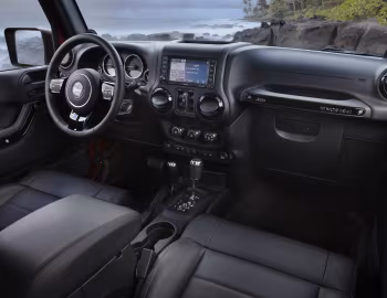 Painel frontal 2012 Jeep Wrangler Unlimited "Altitude" (JK) '2012