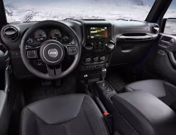 Painel frontal 2016–18 Jeep Wrangler Unlimited "Backcountry" (JK) '2015–18