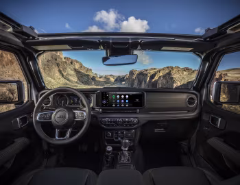 Painel frontal 2024–pr. Jeep Wrangler Unlimited High Altitude 4xe [North America] (JL) '2023–pr.