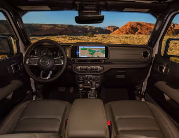 Painel frontal 2024–pr. Jeep Wrangler Unlimited High Altitude 4xe [North America] (JL) '2023–pr.