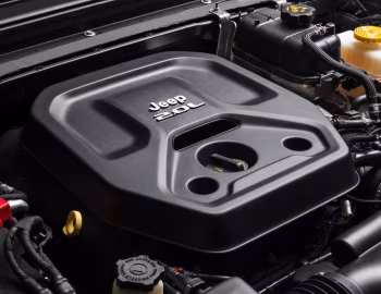 Sob o capô Jeep Wrangler Unlimited Overland [Latam] (JL) '2019–23