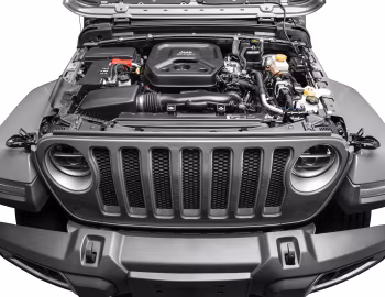 Sous la capuche Jeep Wrangler Unlimited Overland [Latam] (JL) '2019–23