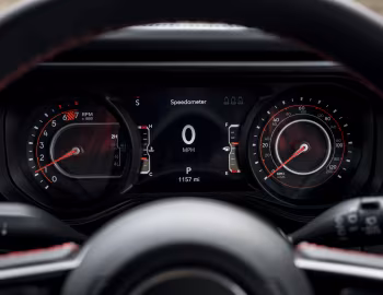 Tableau de bord Jeep Wrangler Unlimited Rubicon [UK-spec] (JL) '2024–pr.