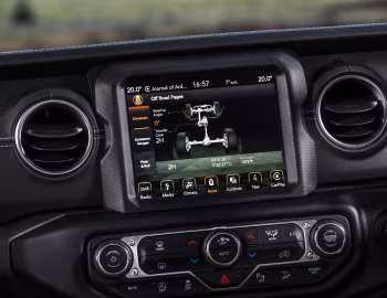 Interior Jeep Wrangler Unlimited Rubicon [UK-spec] (JL) '2019–23