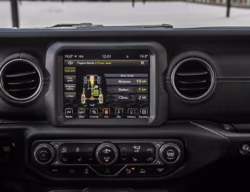 Interior Jeep Wrangler Unlimited Rubicon 4xe [EU-spec] (JL) '2021–23