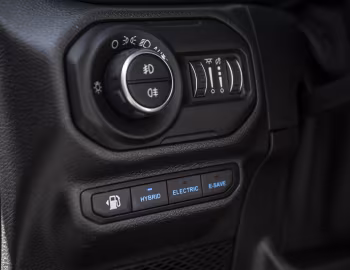 Interior Jeep Wrangler Unlimited Rubicon 4xe [EU-spec] (JL) '2021–23