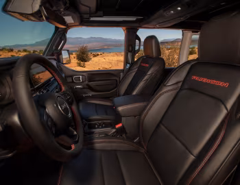 Interior 2024–pr. Jeep Wrangler Unlimited Rubicon X [North America] (JL) '2023–pr.