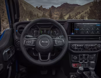 Painel frontal 2024–pr. Jeep Wrangler Unlimited Rubicon X 4xe [North America] (JL) '2023–pr.