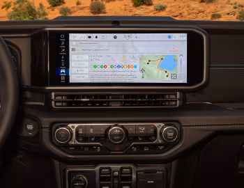 Interior 2024–pr. Jeep Wrangler Unlimited Rubicon X 4xe [North America] (JL) '2023–pr.