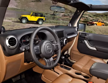 Interior 2011–15 Jeep Wrangler Unlimited Sahara [North America] (JK) '2010–15