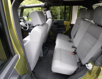 Interior Jeep Wrangler Unlimited Sahara [UK-spec] (JK) '2007–10