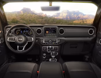 Painel frontal 2018–23 Jeep Wrangler Unlimited Sahara [North America] (JL) '2018–23