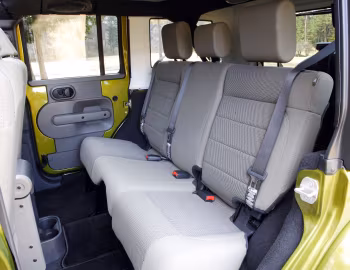 Interior Jeep Wrangler Unlimited Sahara [Japan] '2007–10