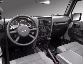 Painel frontal Jeep Wrangler Unlimited Sahara [Worldwide] (JK) '2007–10
