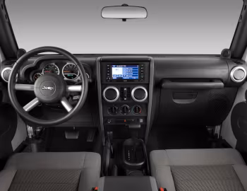 Painel frontal 2007–10 Jeep Wrangler Unlimited Sahara [North America] (JK) '2006–10