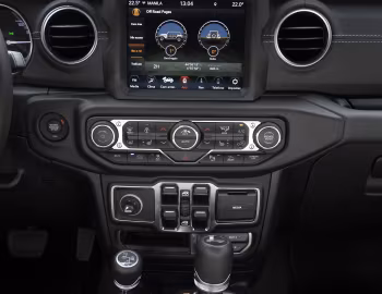 Interior Jeep Wrangler Unlimited Sahara 4xe [EU-spec] (JL) '2021–23