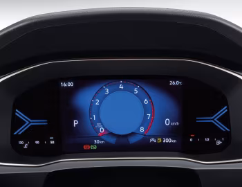 Камбінацыя прыбораў Jetta VS5 "Brilliant" '2022–24